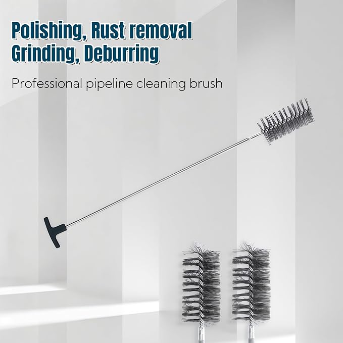 50 in Pipe Cleaning Brush Set - Image 2