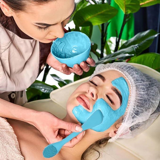 Pore Brush & Face Mask Applicator, Lymphatic Drainage Brush | Face Scrubber - Image 8