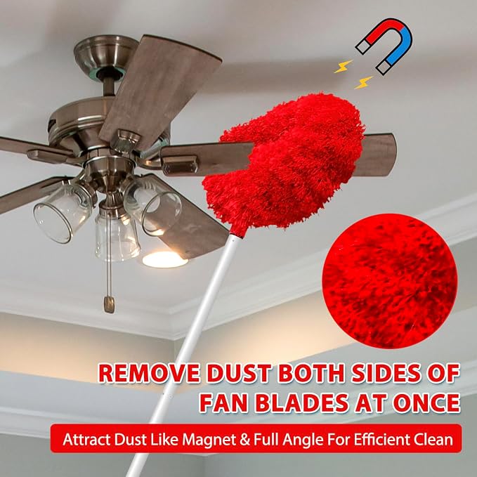 Ceiling Fan Cleaner Duster High Ceiling Extended Fan Blade Cleaner from 13 to - Image 2