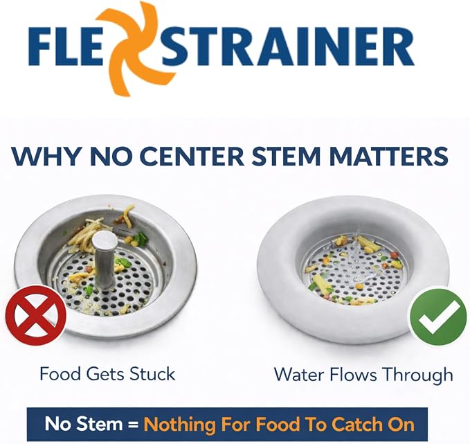 Flex Strainer® Sink Drain Strainer - Image 8