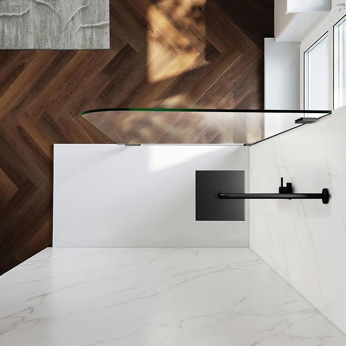 Frameless Shower Door, 3/8" Glass Shower Doors - Image 5