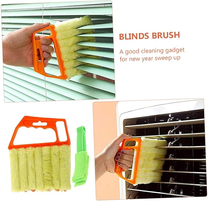 Handheld Blinds Cleaning Brush and Window Cleaner Brush 2pcs Set - Image 9