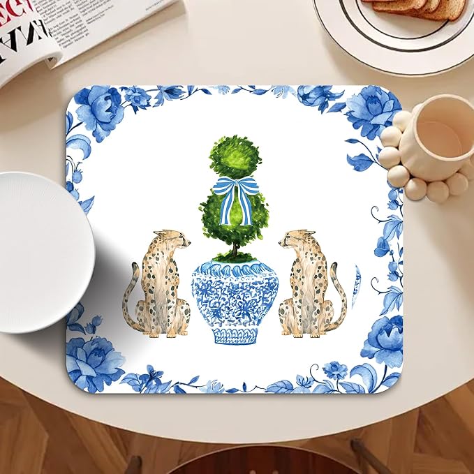 Chinoiserie Dish Drying Mat - Image 5