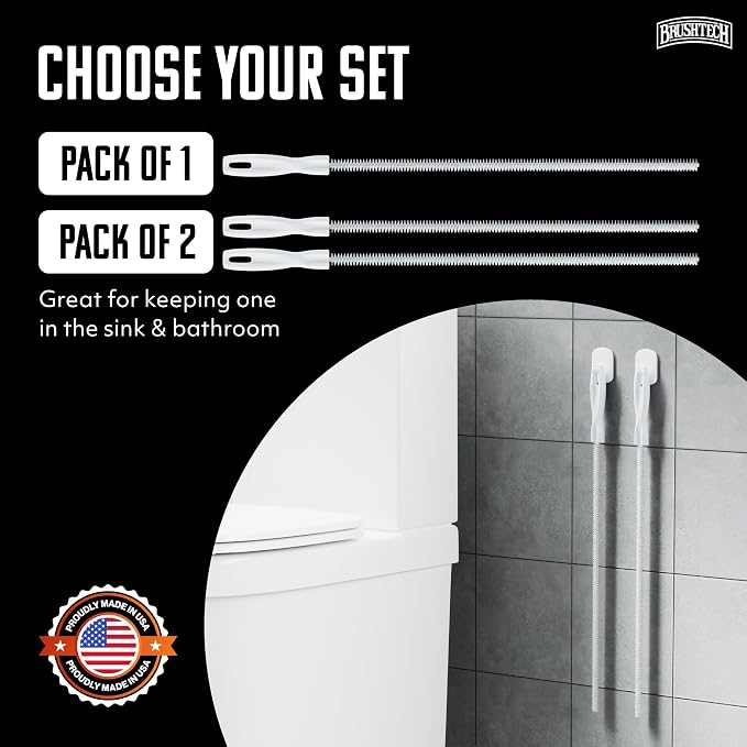 Brushtech Sink Drain & Overflow Cleaning Brush - Image 7