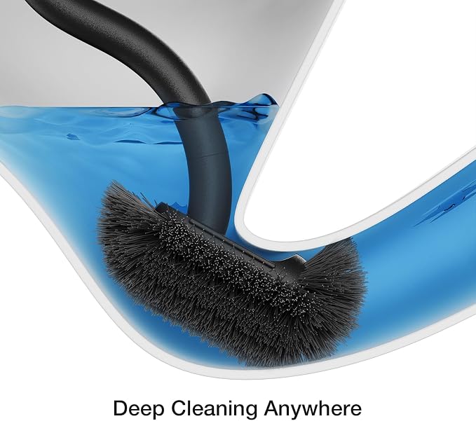 Toilet Cleaner Brush, Diveotree Toilet Brush and Holder - Image 6