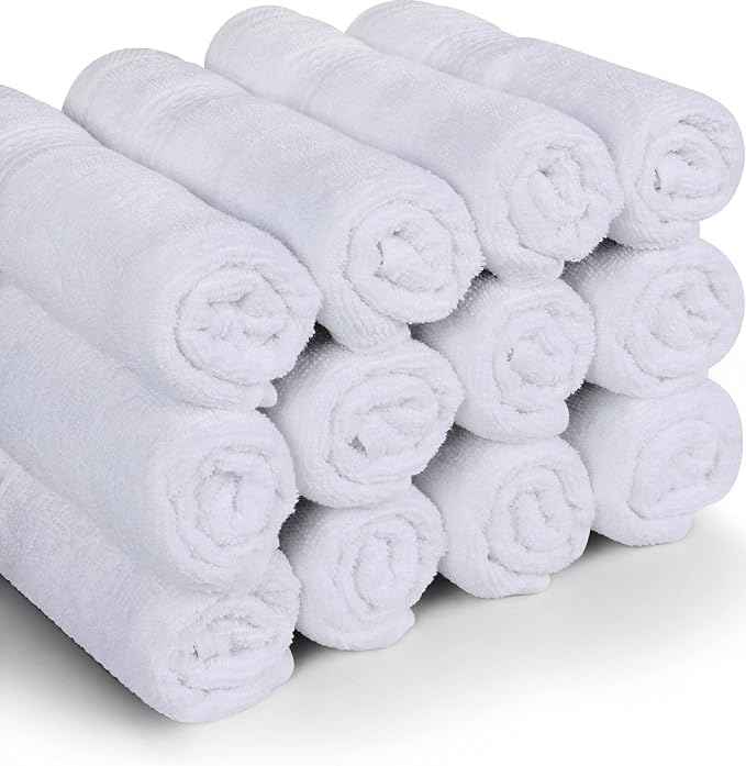 Utopia Towels 12 Pack Premium Wash Cloths Set, 12 by 12 Inches, 100% Cotton - Image 6