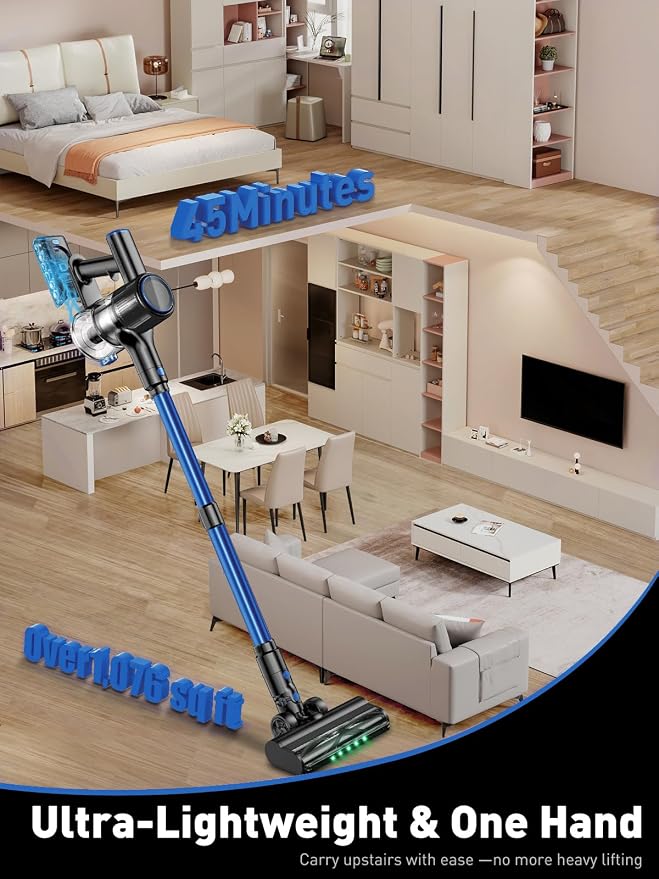Cordless Vacuum Cleaner, 8-in-1 Vacuum Cleaners - Image 4