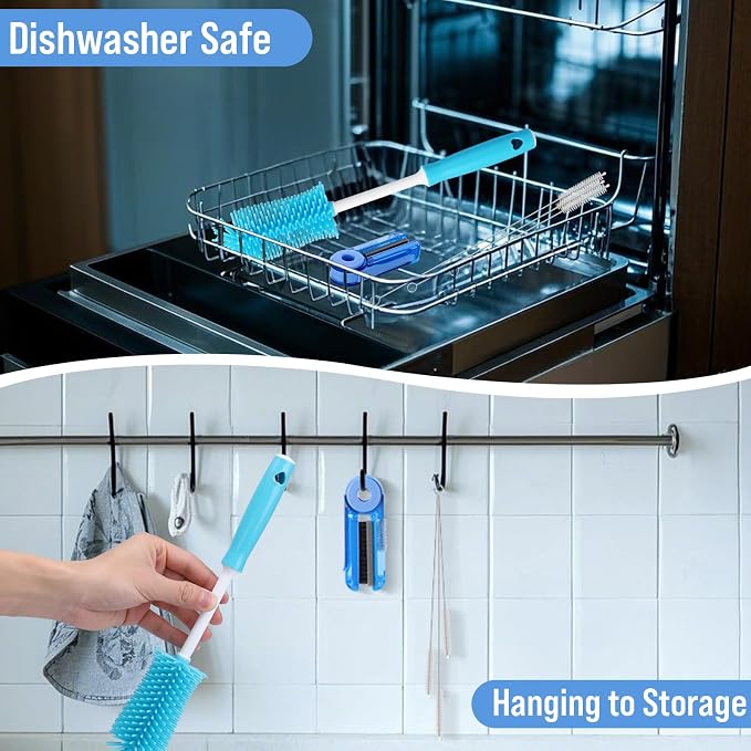 XANGNIER 5 Pcs Water Bottle Cleaner Brush Set - Image 8