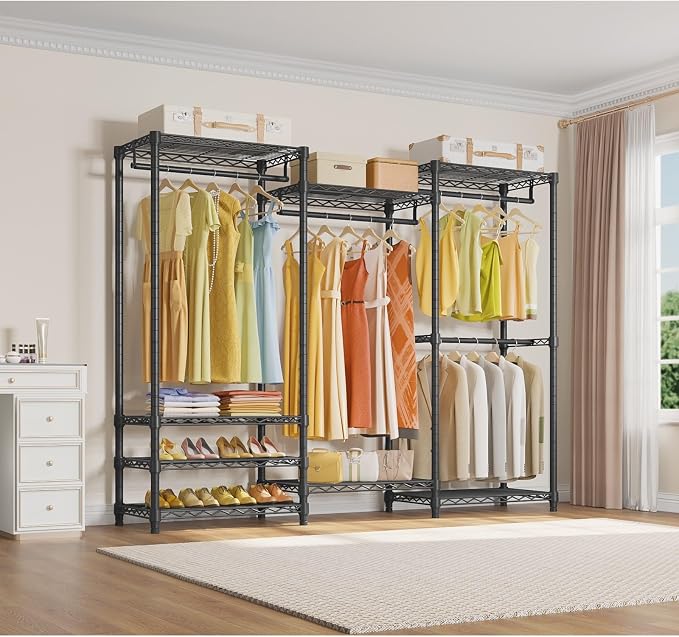 VIPEK V5 Portable Closet Wardrobe Heavy Duty Clothes Rack, Freestanding - Image 2