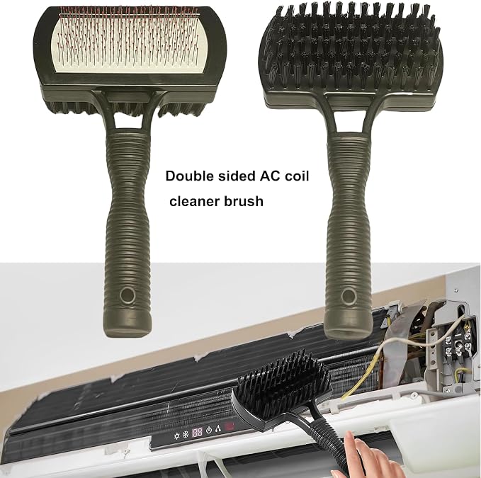 6-Piece Air Conditioner Fin Cleaning Kit HVAC Coil Cleaning Tool Set - Image 3
