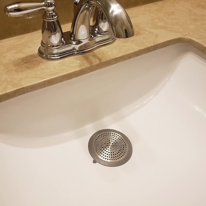 Danco 11040P Bathroom Sink Hair Catcher, Bathtub Drain Protector, Sink and Tub - Image 7