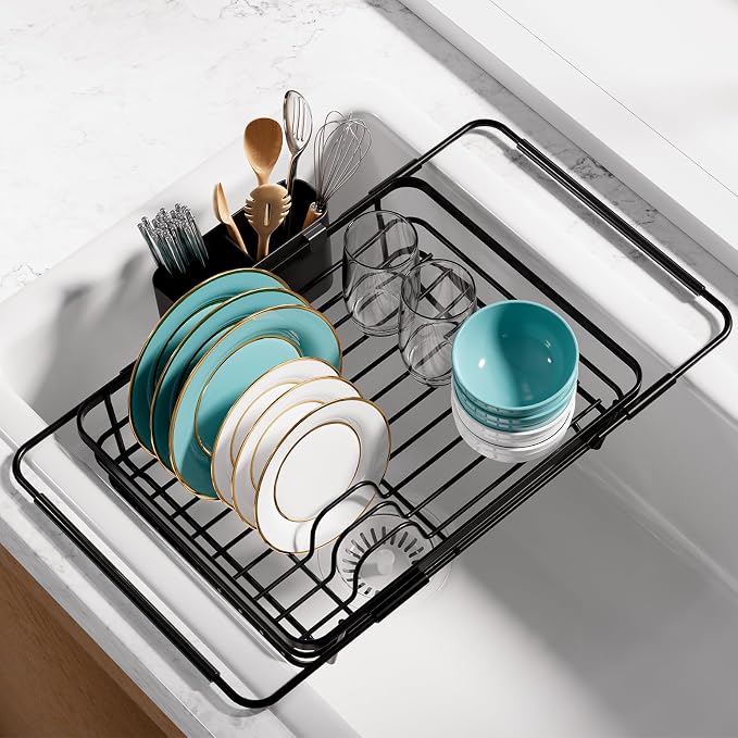 Stainless Steel Dish Drying Rack by Sakugi