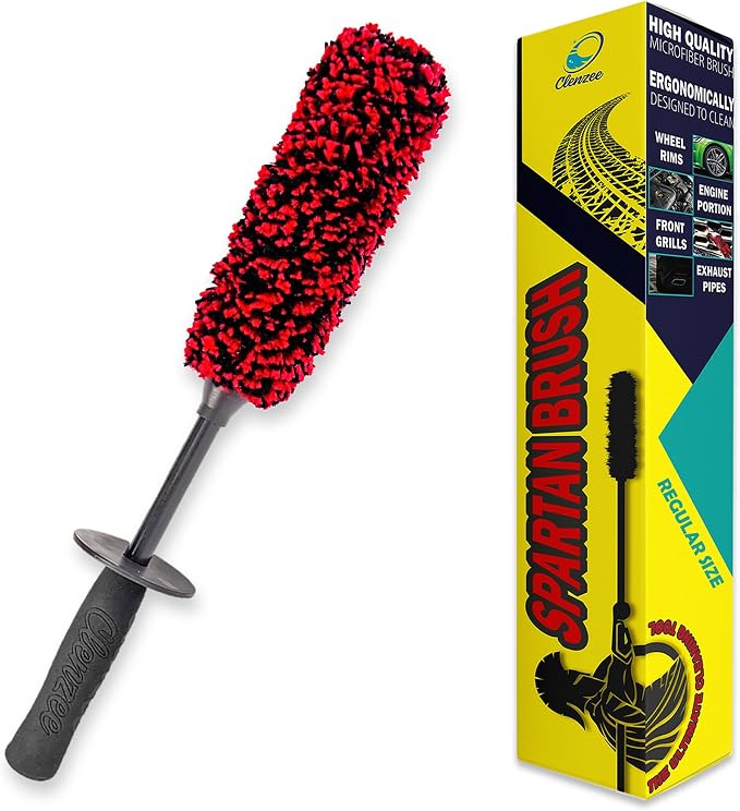 Premium Microfiber Wheel Brush | Soft Non-Metallic Rim Cleaner & Wheel Brush | - Image 8