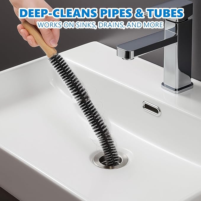 Full-Bristle Dryer Vent Cleaner Brush, Dryer Lint Brush and Lint Removal Tool - Image 7