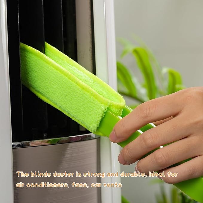 2 PCS Car Blinds Duster, Window Blind Cleaner Duster Brush - Image 6