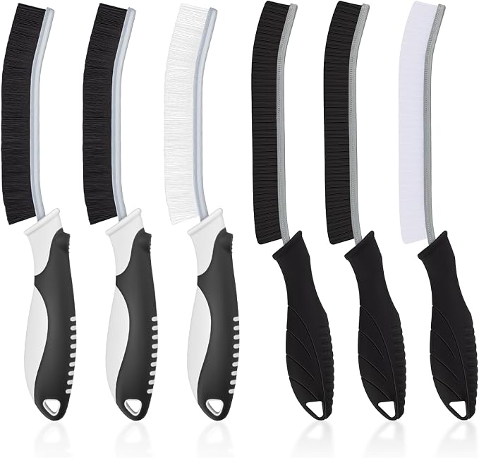 Cleaning Brush-Hard Crevice Cleaning Brushes, Grout Brush, Cleaning Tool by TQRR