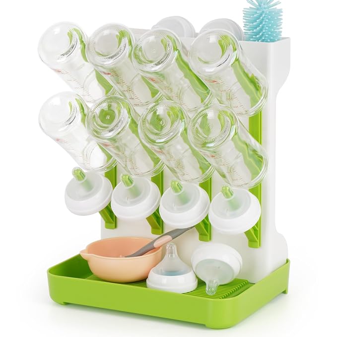 Baby Bottle Drying Rack, Space Saving Baby Bottle Organizer by Unknown