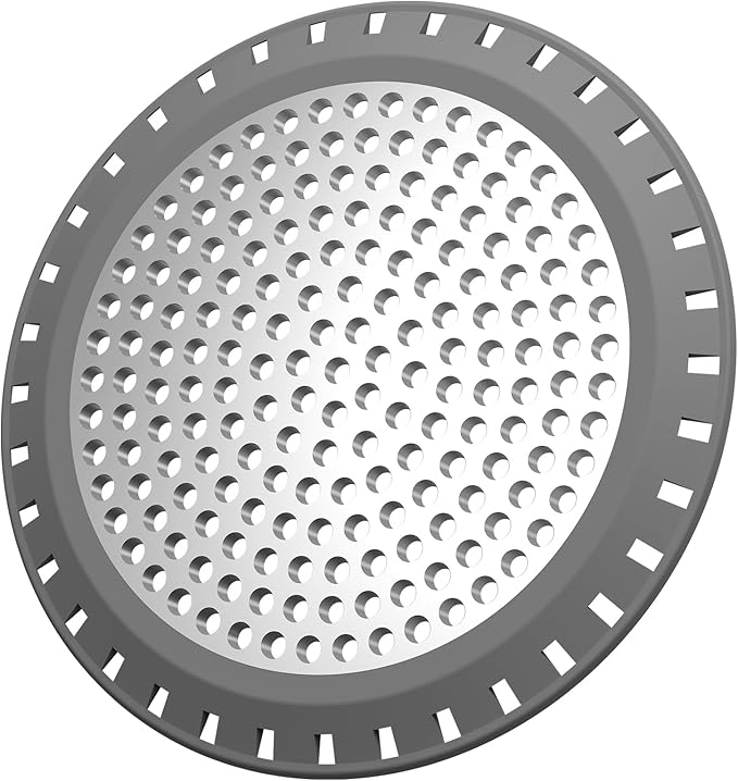 Shower Drain Hair Catcher, Aluvor Shower Drain Cover Bathtub Drain Strainers by SayGoodbyetoHairClogging