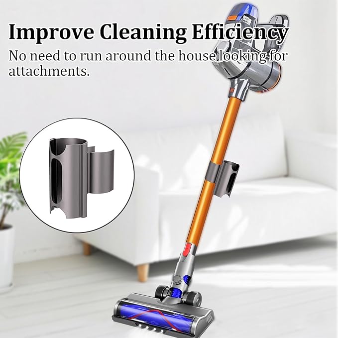 PCOMBEU For Dyson Accessory Holder, Cordless Vacuum Attachments Parts Holder - Image 6