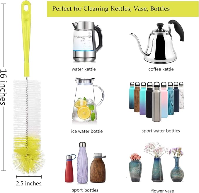 ALINK 8-Pack Bottle Cleaning Brush Set - Image 2