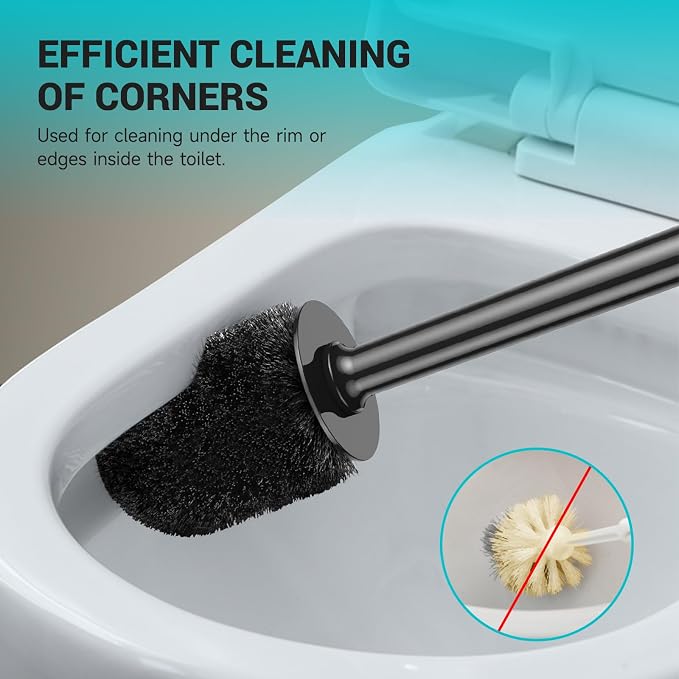 Toilet Brush and Holder, Toilet Bowl Brush - Image 3