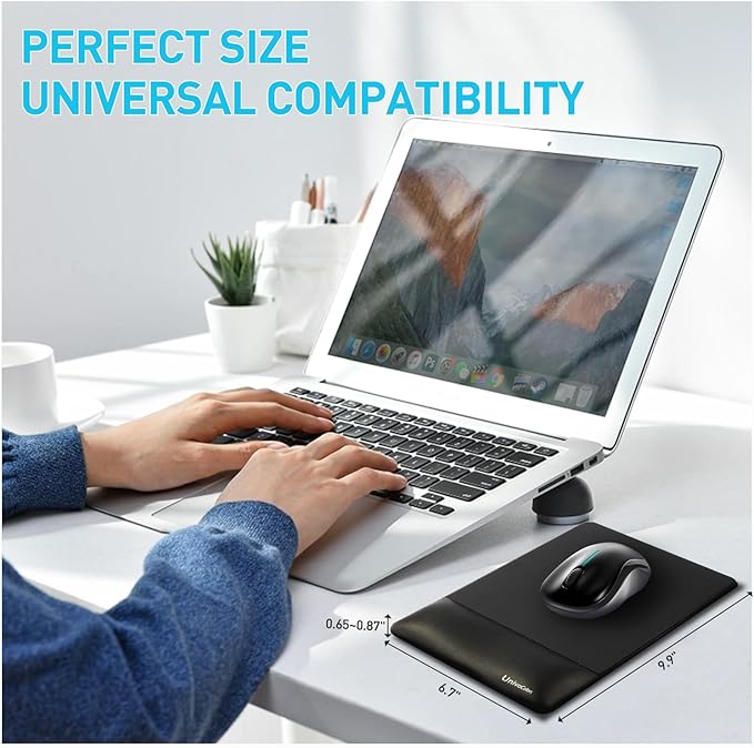 univo colors Design-Wave Wrist Rest Mouce Pad, PE Mouse Sliding - Image 5