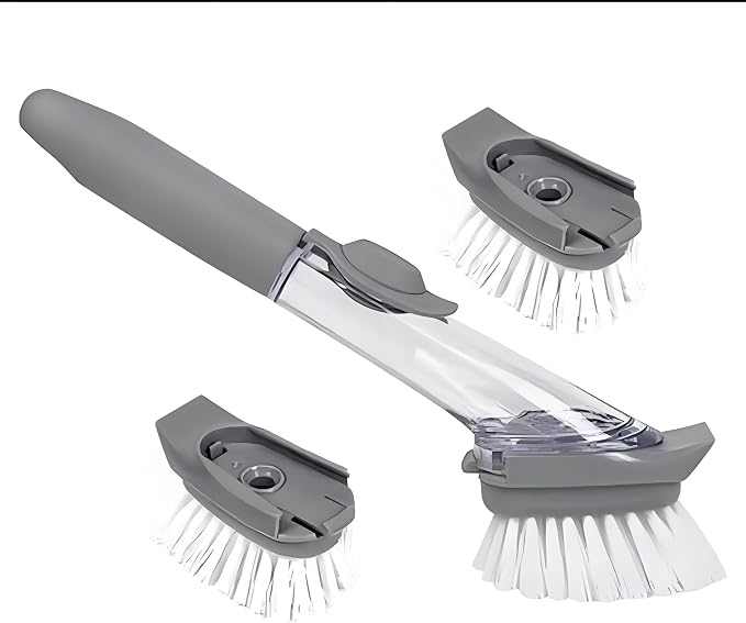 Soap Dispensing Dish Brush by Unknown