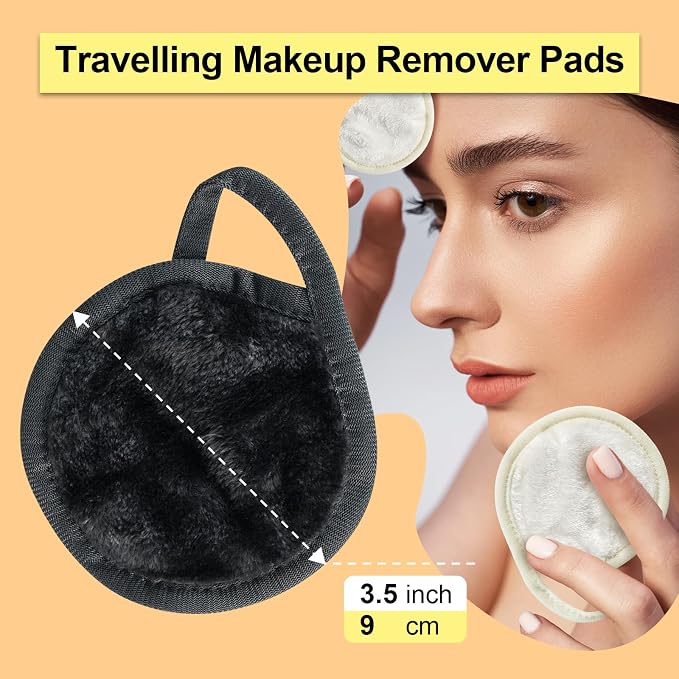 Nugilla 18 Packs Reusable Makeup Remover Pads - Image 2