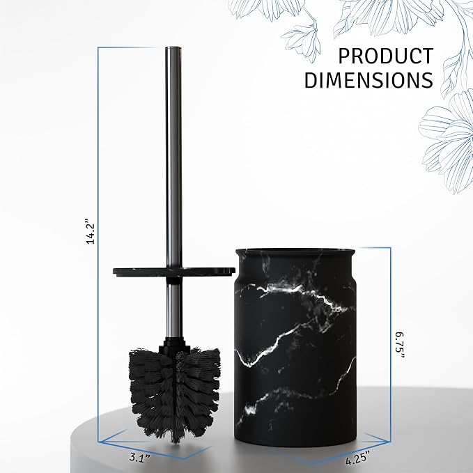 Toilet Brush and Holder Set - Image 2