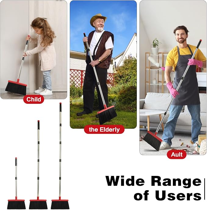 Broom and Dustpan Set for Home, Broom - Image 6