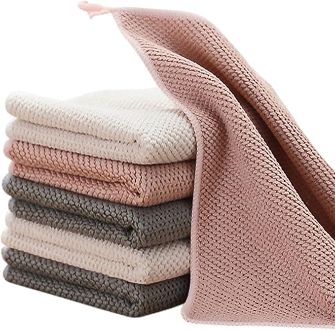 K&janet6am Dish Cloths for Washing Dishes, 6 Pack Kitchen Dish Towels, Super by K%26janet6am