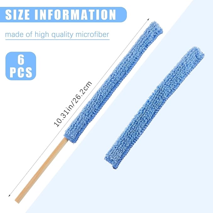 6Pcs Multiple Colors Small Dusters - Image 2