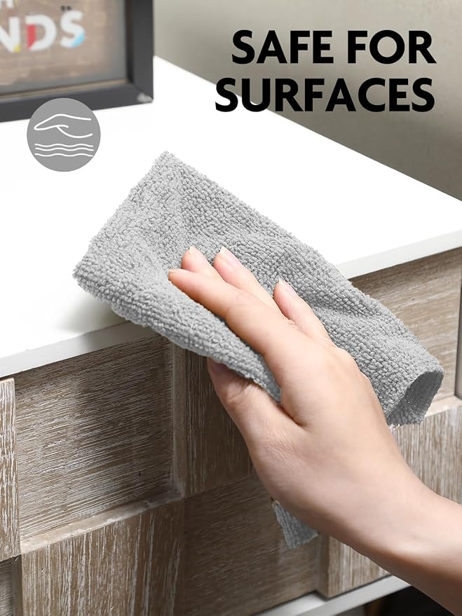 Fantasticlean Microfiber Cleaning Cloth Roll -150 Pack, Tear Away Microfiber - Image 5