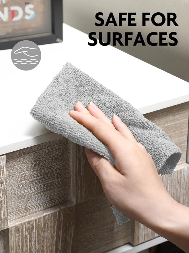 Fantasticlean Microfiber Cleaning Cloth Roll -75 Pack, Tear Away Microfiber - Image 4