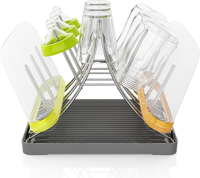 Baby Bottle Drying Rack, Space Saving Bottle Drying Tree Rack - Image 7