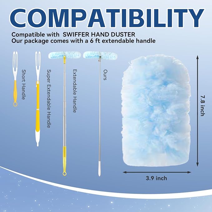 6 ft Duster Extended Handle - Image 2