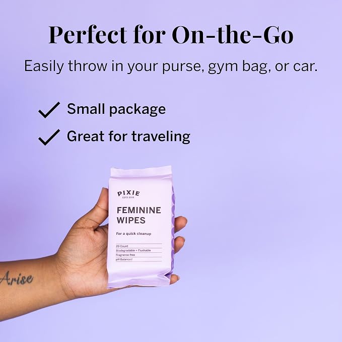 Pixie Feminine Wipes - Image 5