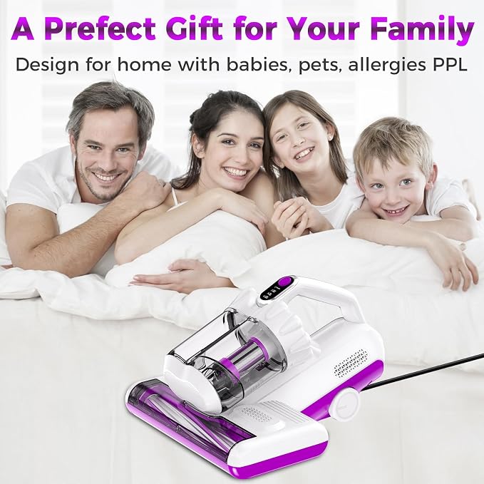 winterbear Mattress Vacuum Cleaner, 17Kpa Suction 500W High Power Handheld - Image 6