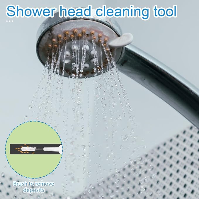 70pcs Shower Head Cleaning Tools, Including 20 Cleaning Brushes & 50 Shower - Image 5