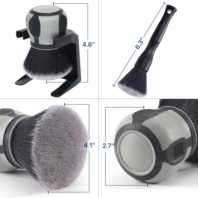 Curveball Detail Brush, Car Ultra Soft Bristles Detailing Brushes, Covers Large - Image 3
