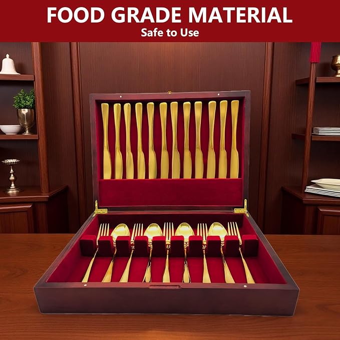 Silverware Storage Box, Kitchen Drawer Organizer, Drawer-containing flap-type - Image 6