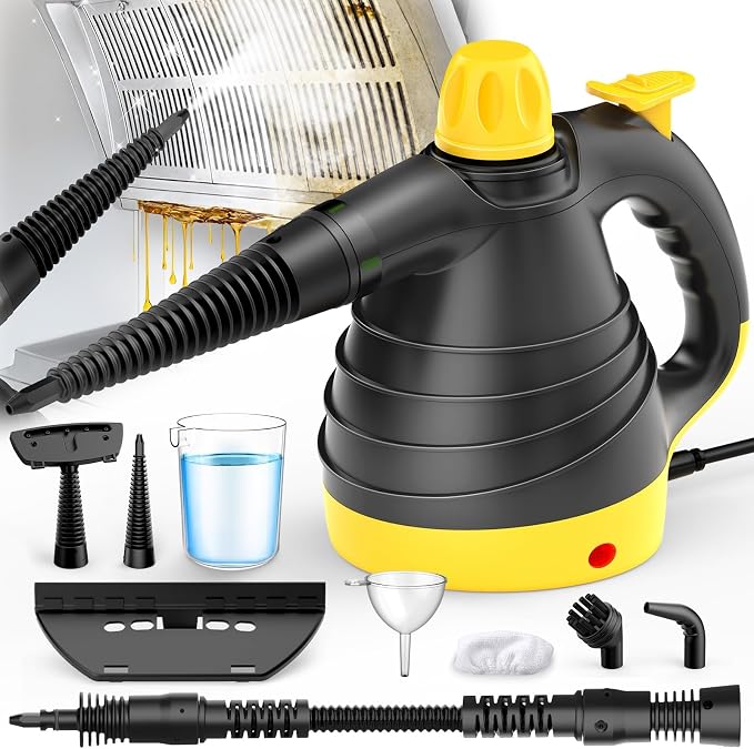 Handheld Pressurized Steam Cleaner, 1050W Multi-Surface Steamer by Unknown