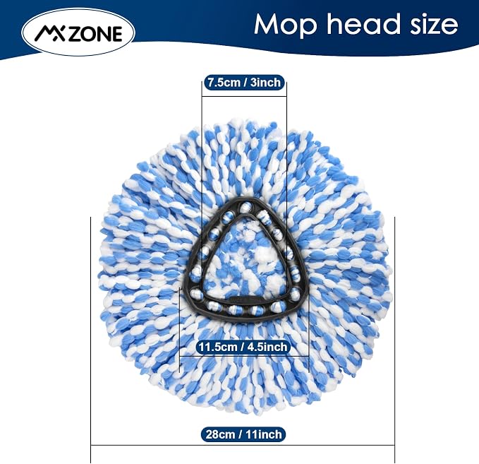 Spin Mop Replace Head for O Ceda Spinning EasyWring Rinse Clean Mop Refill - Image 3