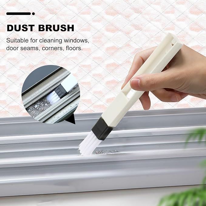 Happyyami 10pcs Air Conditioner Vent and Blinds Cleaning Brush Set, Sturdy - Image 2