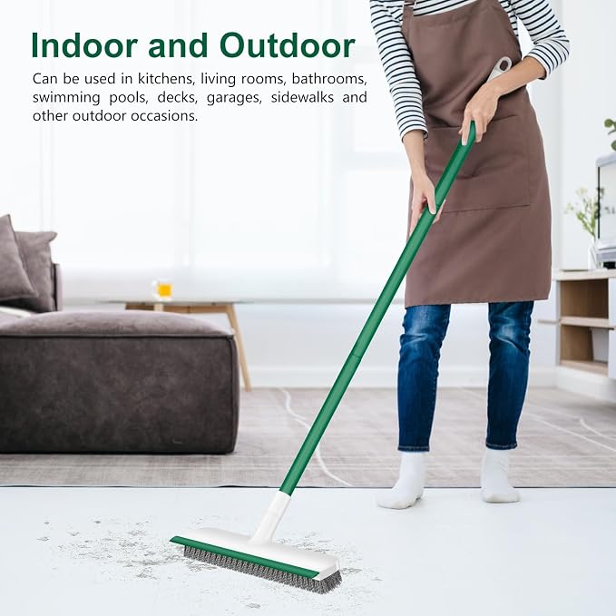 SetSail Upgraded Large 12 in Wide Floor Scrub Brush - Image 3