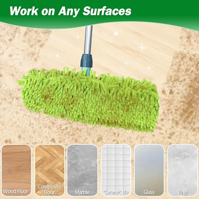 4PCS 14''~16'' Microfiber Dust Mop Pads Compatible - Image 4