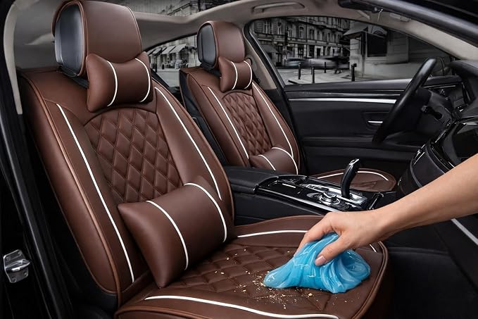 Magic Cleaning Gel Car Putty 2PCS – Car Interior Dust Cleaner - Image 4