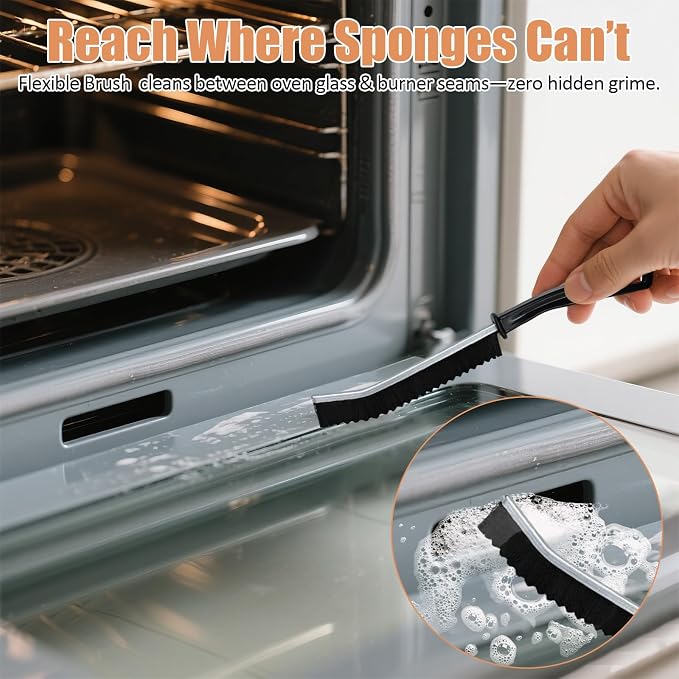 Heavy Duty Oven Cleaner Brush Set, Oven Cleaning Kits, Oven Cleaning Tools - Image 5