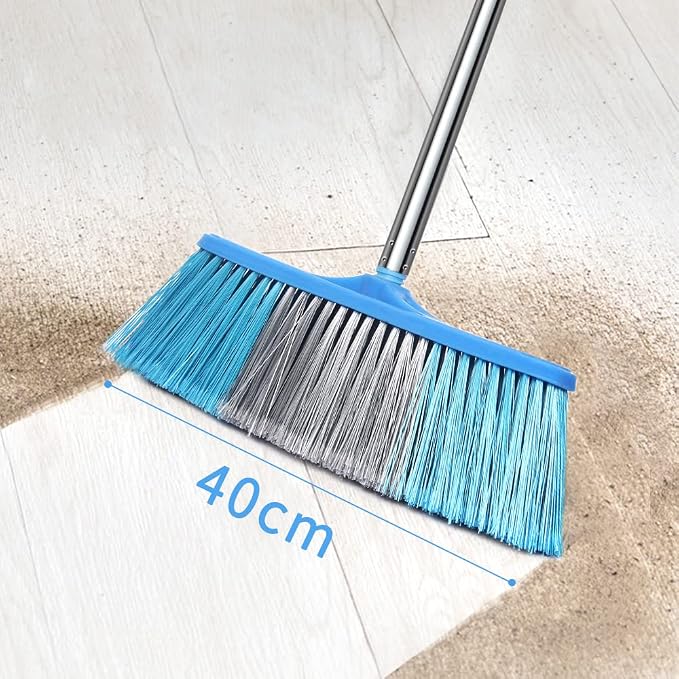 LandHope Heavy Duty Broom, 15.75in Wide Push Broom, 45.67in Long Handle - Image 3
