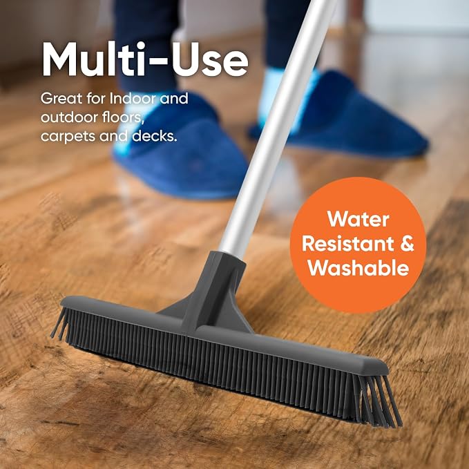 Superio 16” Pet Hair Remover Silicone Broom Head Only - Image 5